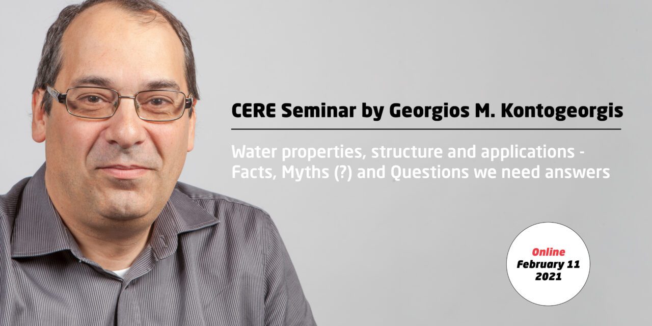 Water properties, structure and applications –  Facts, Myths (?) and Questions we need answers