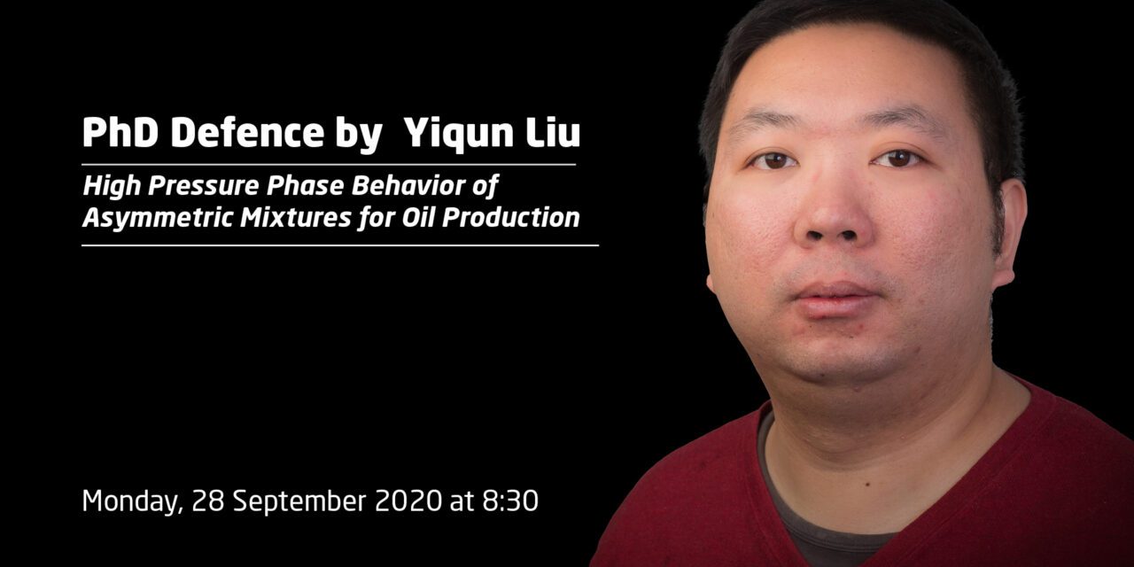 High Pressure Phase Behavior of Asymmetric Mixtures for Oil Production by Yigun Liu
