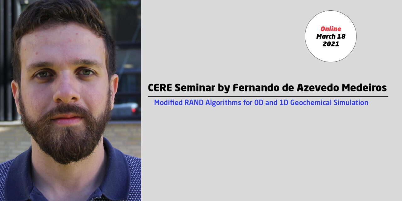 Modified RAND Algorithms for 0D and 1D Geochemical Simulation by Fernando de Azevedo Medeiros