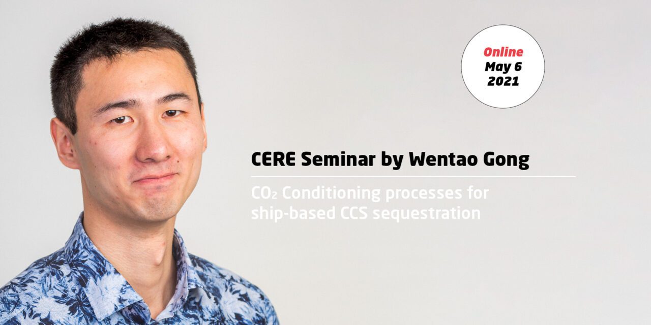 CO2 Conditioning processes for ship-based CCS sequestration by Wentao Gong