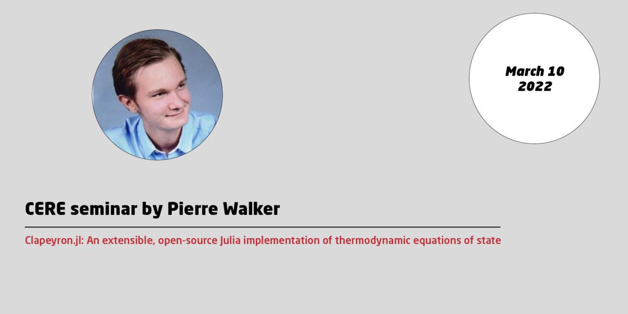 Clapeyron.jl: An extensible, open-source Julia implementation of thermodynamic equations of state