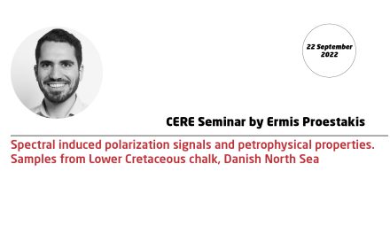 Spectral induced polarization signals and petrophysical properties. Samples from Lower Cretaceous chalk, Danish North Sea